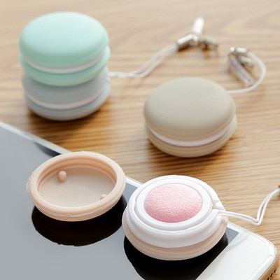 Paño de limpieza con forma de Macaron, paño de limpieza romántico de Color caramelo para pantalla de teléfono móvil, gafas SLR, Herramientas de limpieza multifunción