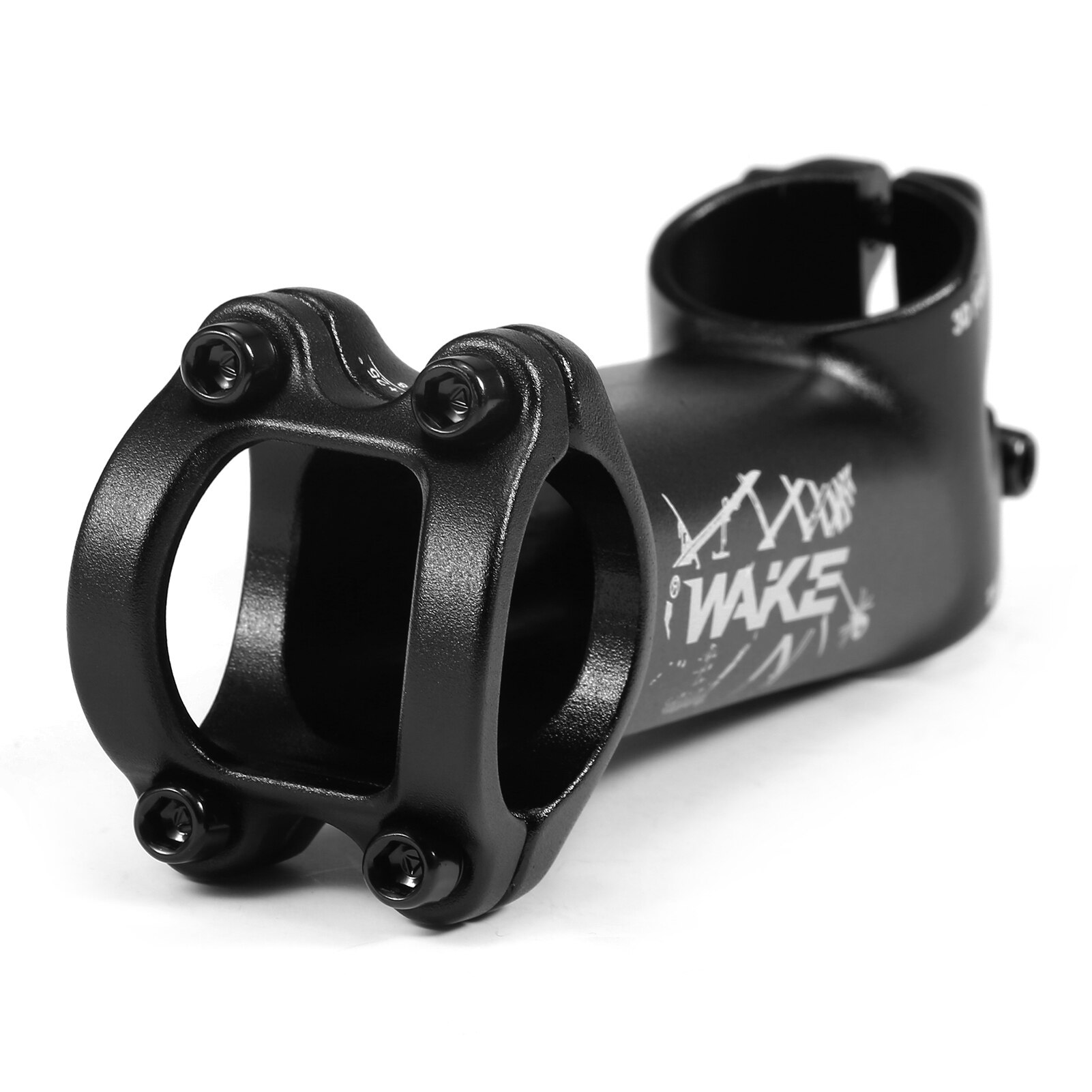 WAKE-vástago de bicicleta de montaña ultraligero, potencia de 25 grados, 31,8mm, 70/80/90/100/110mm, piezas de aluminio para bicicleta de carretera