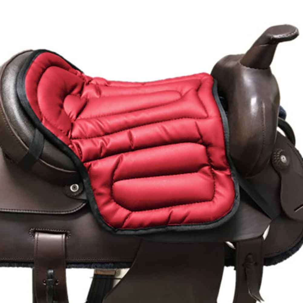 Comfortable Horse Riding Saddle Pad Equipment Accessories Breathable Seat Cushion Outdoor Equestrian Training Shock Absorption