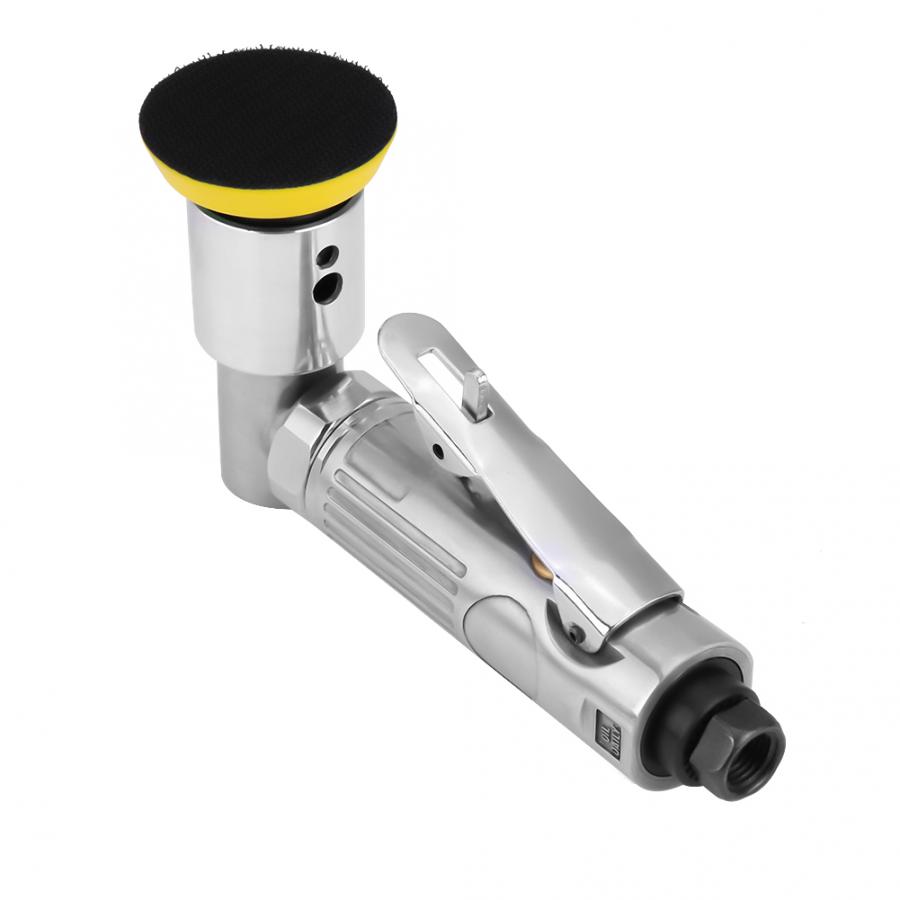 90 Degree 15000 rpm 1/4" Air Polisher Orbital Sander Eccentric Polishing Machine Pneumatic Polisher Grinding Tool