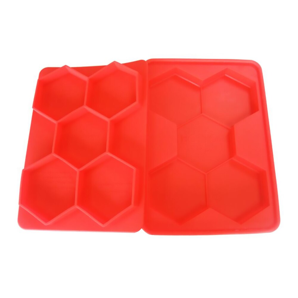 Silicone Hamburger Meat Mold Press Round Shape Meat Beef Grill Burger Press Patty Maker Mold 5 Square holes