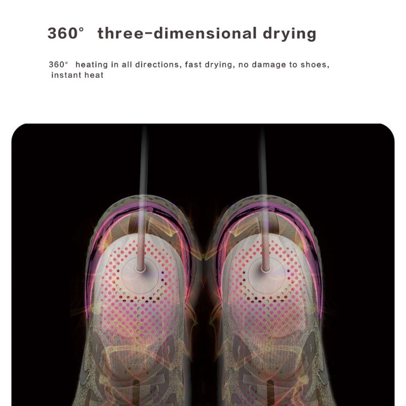 220V Schuh Trockner 20W Schuhe Trockner Maschine Schuhe Gestell Heizung Deodorizer Entfeuchten Gerät Fuß Wärmer Heizung Für Winter