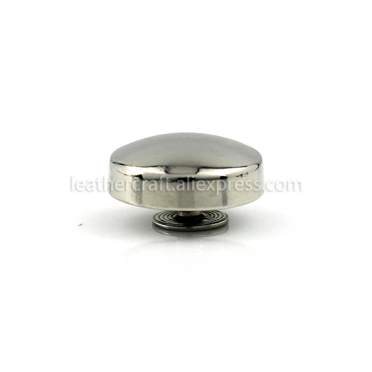4 Stück Metall-Rundnieten mit Schraubverschluss, Nieten, Nagelbolzen für Kleidungsstücke, Lederhandwerk, Gürteltasche, Geldbörse, Dekoration, Hardware-, 16 mm: Antike Silber