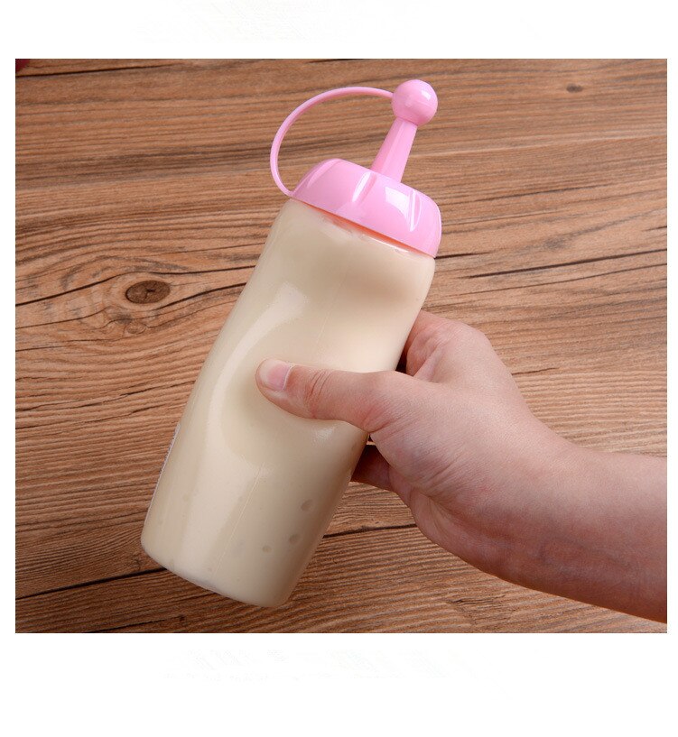 1PC Squeeze Bottle Condiment Dispenser Ketchup Mustard Sauce Vinegar LF 120