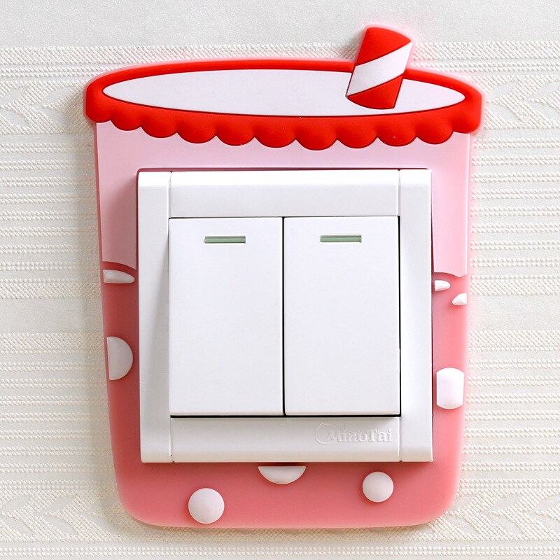 Position Indication Luminous Switch Decoration Sticker: JUICE