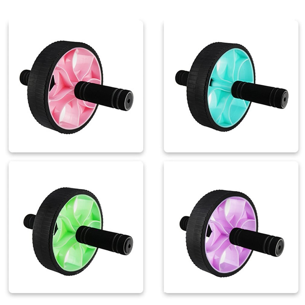 Giant Abdominal Wheel Home Fitness Equipment Abdominal Wheel Male and Female Belly Reduction Vest Line Artifact TPE, PP