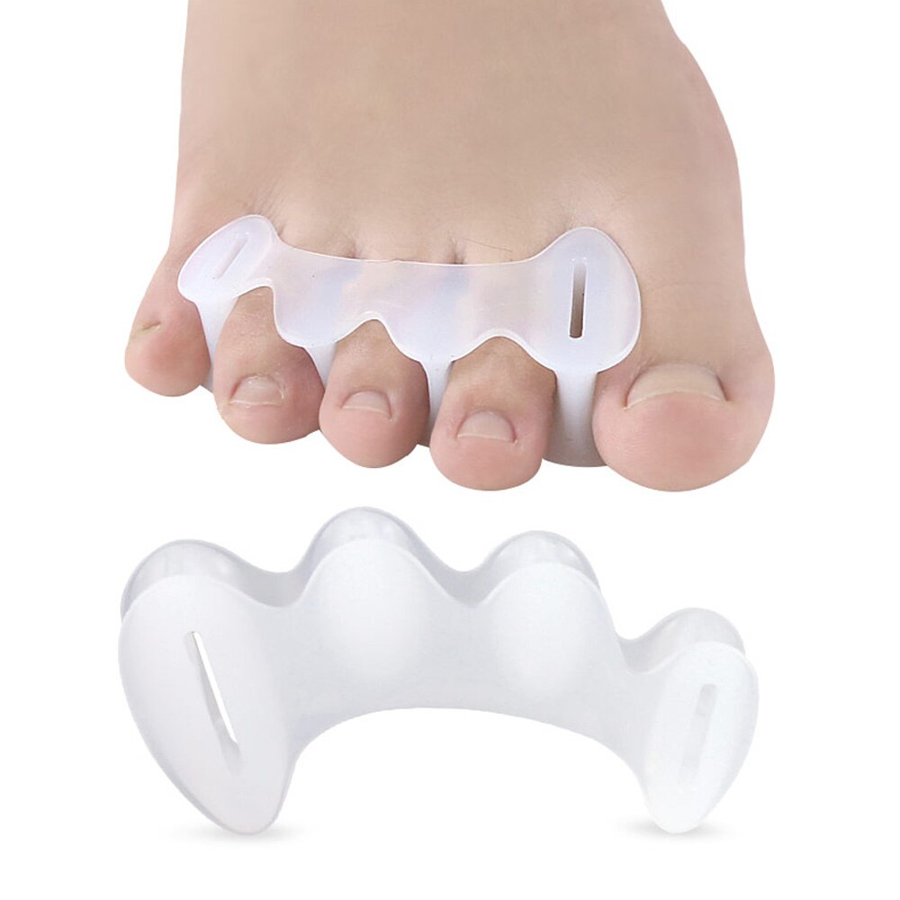 Tcare 1 par knyst korrigerer aflastningsbeskytter knyst tå glattejern naturlig behandling smerte hallux valgus tæer led tå separatorer