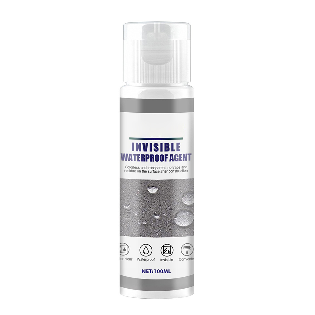 Spray sellador impermeable adecuado para diversas cuestiones de infiltración, no tóxico e inodoro, proporcionan protección fuerte y eficaz.: Plata