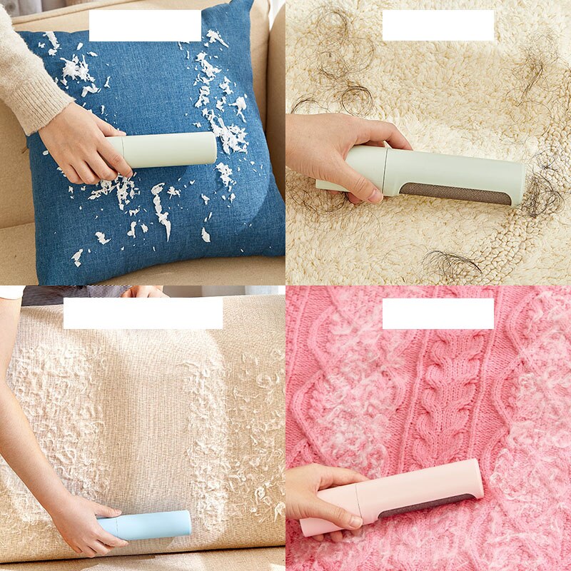 Pet Hair Remover Brush Honden Zelfreinigende Kammen Draagbare Huisdieren Lint Remover Herbruikbare Home Fuzz Stof Scheerapparaat Kleding Roller borstel