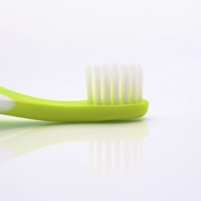 Brosse à dents souple à poignée antidérapante pour bébé, dessin animé pour tout-petits enfants -né, soins buccaux