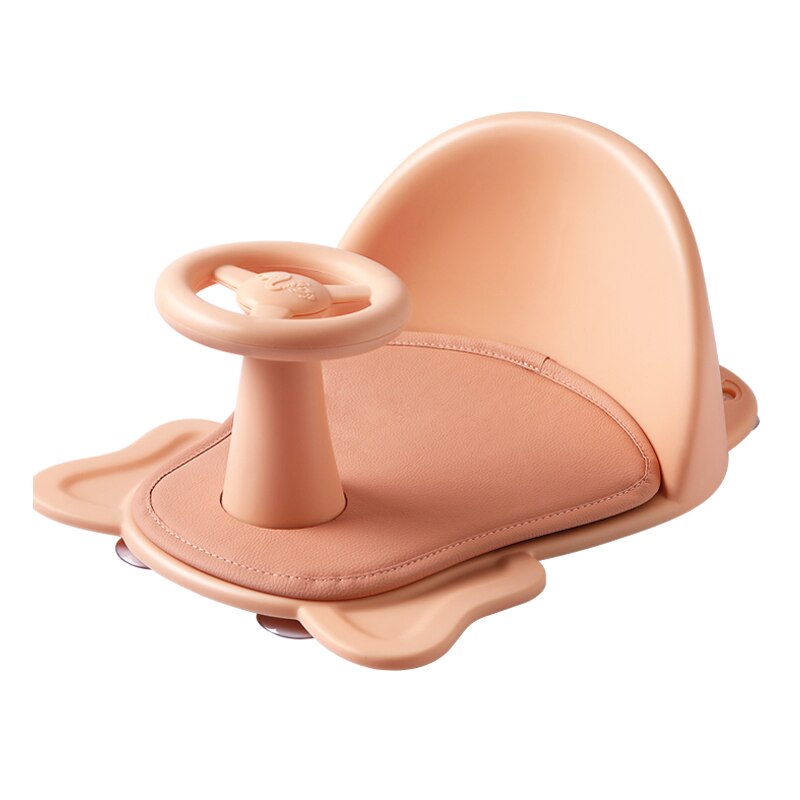 Baby Shower NewBorn Baby Bath Tub Ring Seat Infant Child Toddler Kids Anti Slip Safety Bathtub Bath Seat Support: Pink