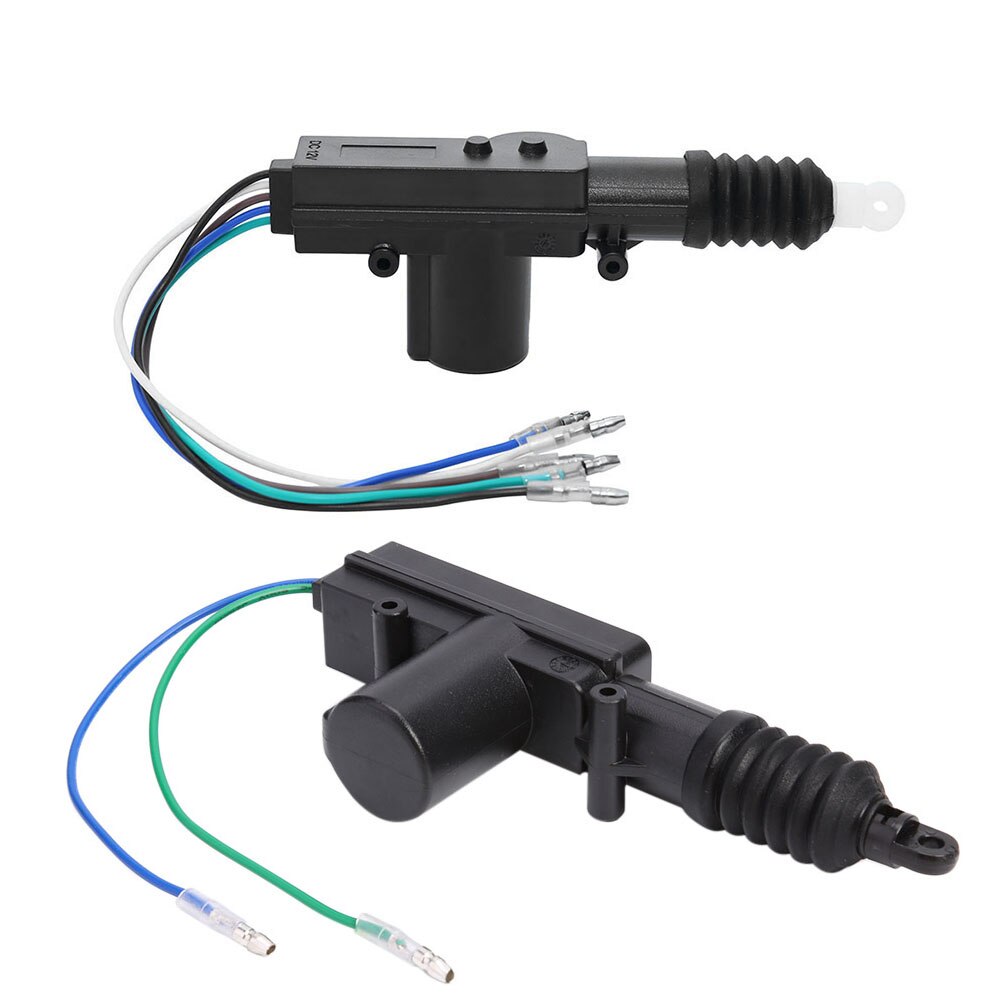 12V Car Locking System Actuator Single Shot Central Door Lock Motor Kit Universal Heavy Duty Electric Door Lock Actuator