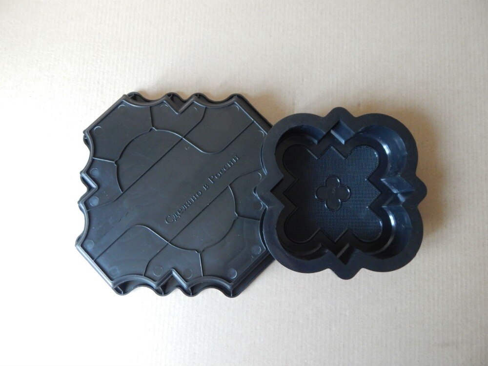 Plastikowe formy robić betonowych płyt chodnikowych kamień ścienny płytki cementowe "N koniczyna" płyty chodnikowe plastikowe formy najlepsza cena