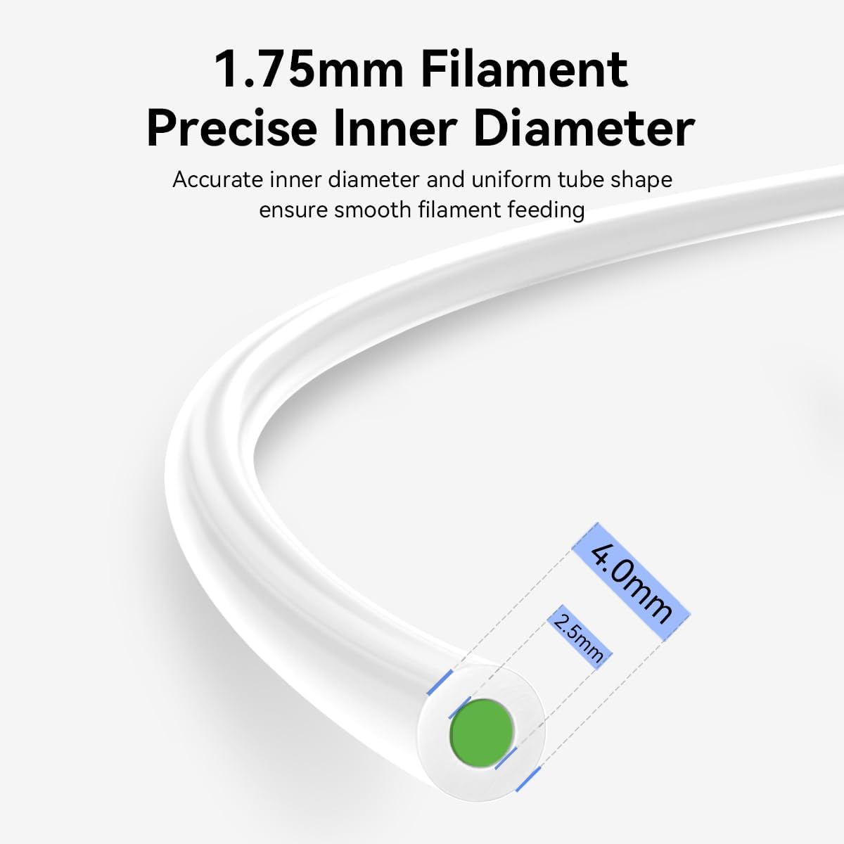 kit di accessori per tubi in PTFE serie Creality K1 con stampante 3D resistente al calore con filamento in PTFE da 1 M/2 M per K1/K1 Max/K1C/Ender 3 V3