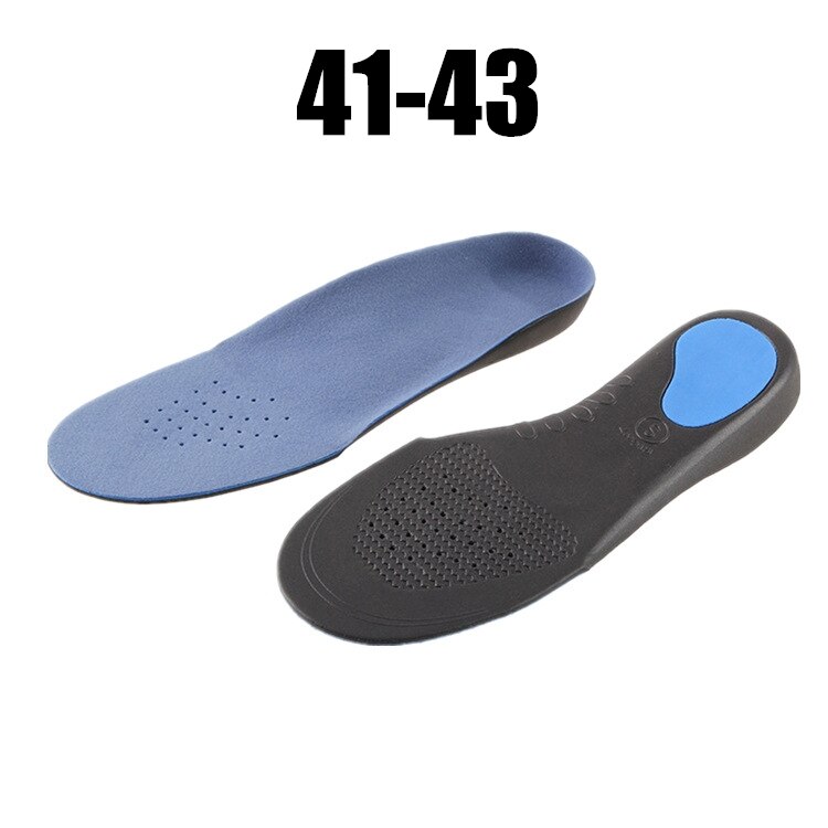 Orthotic High Arch Support Insoles Gel Pad 3D Arch Support Flat Feet For Women / Men orthopedic Foot pain Unisex Sports Insole: 41-43