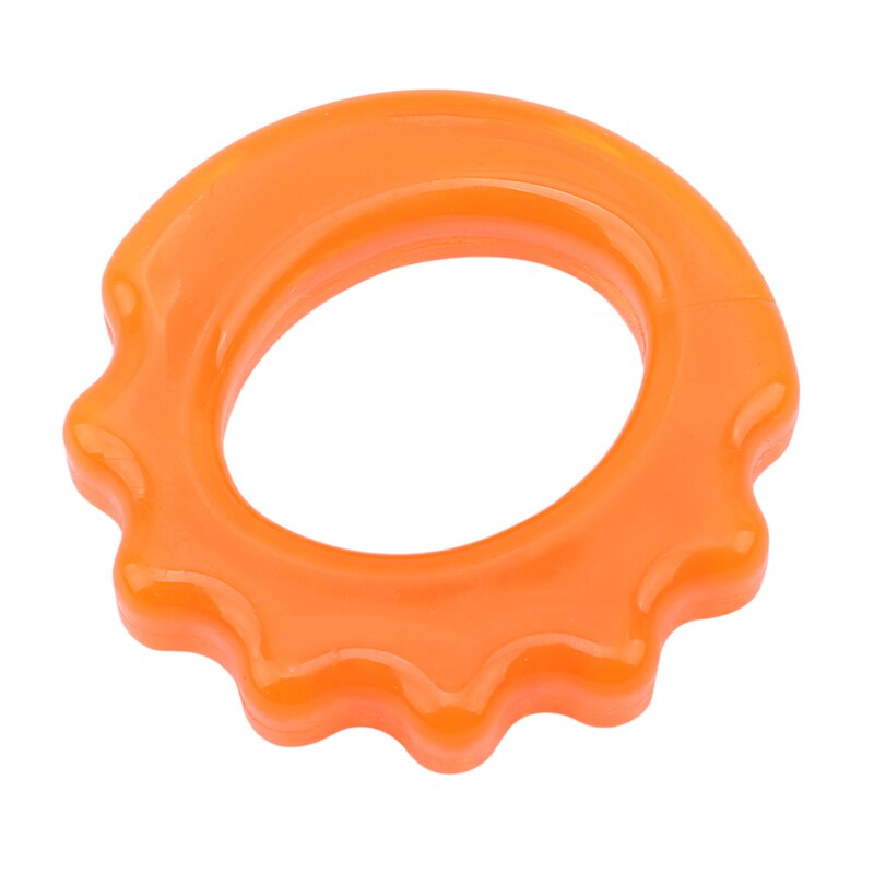 Finger grip pvc voksen gym expander griper grip hånd ring øvelser muskel kraft trening ring fitness utstyr: Oransje