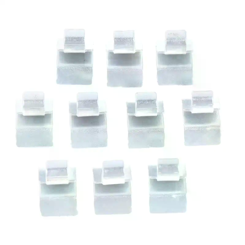 10 stuks robuuste metalen plankclips voor kasten, duurzame plankdragers voor archiefkasten, verstelbare plankclips