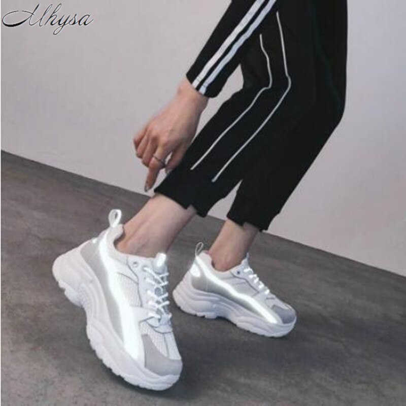 Mhysa Women sneakers Autumn women Casual Shoes Breathable Women Platform Dad Shoes Sneakers zapatillas mujer