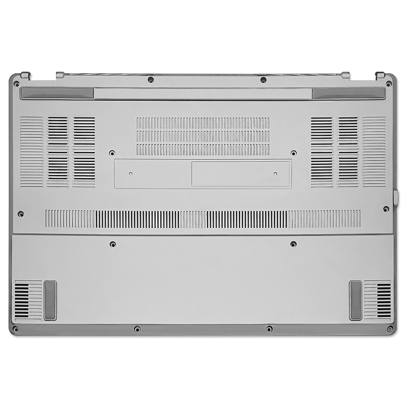 Funda trasera LCD para portátil ASUS ROG 14 GA401, carcasa inferior para reposamanos, carcasa inferior, Original, novedad: D Silver