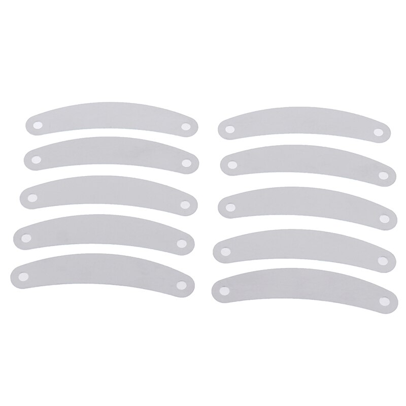 10PCS mouth face cover Accessories Aluminum Strips mouth face cover Nose Bridge Clips Support Plate