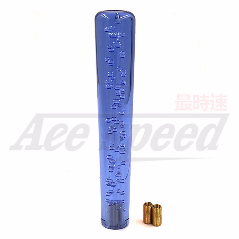 Car JDM Shift Knob Universal For Auto Manual Stick 25cm Gear Shifter Crystal Bubble Red Blue Green purple Transparent
