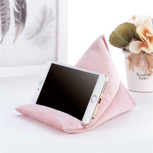 Zachte Driehoek Kussen Stand Tablet Telefoon Houder Ipad Tablet Telefoon E-Readers