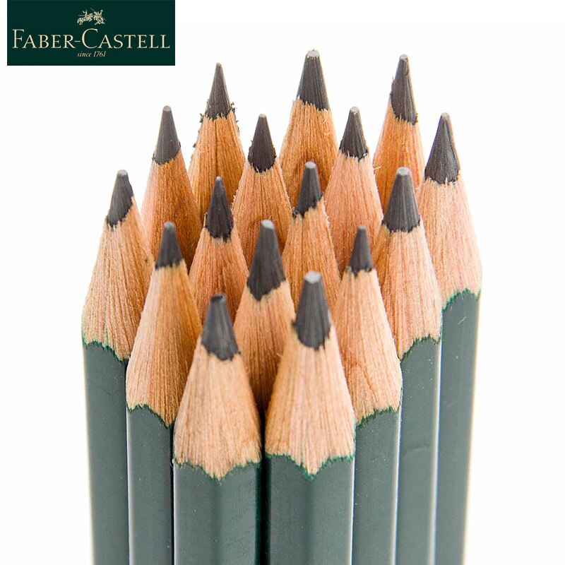 Faber-Castell 9000 Bleistifte 12/16 Stck einstellen Schule Bleistift Graphit Bleistift für Zeichnung Und Skizzieren Stift einstellen