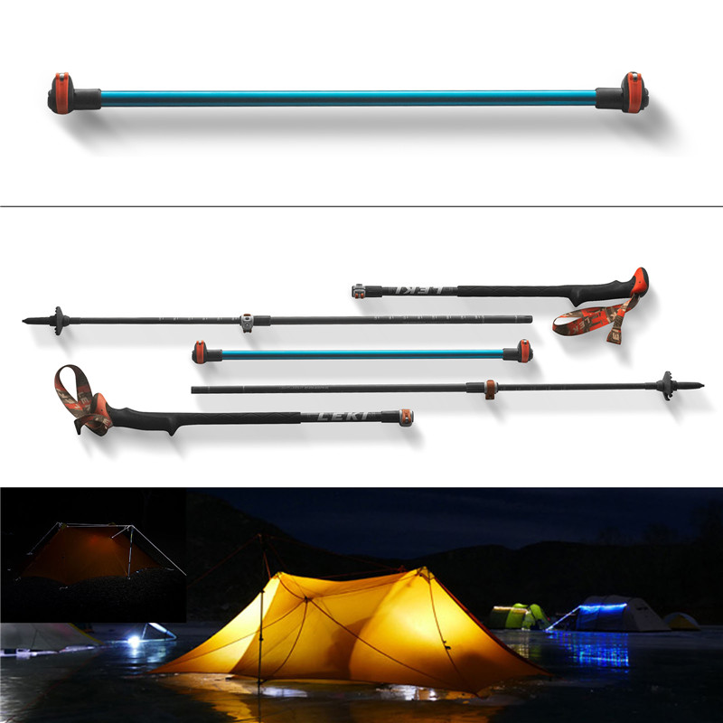 Lätta utomhustältstänger förlängningsstång presenning stång stångtält aluminiumstänger tält campingstänger tältbytestillbehör
