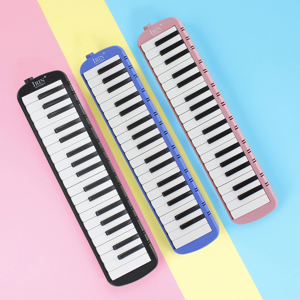 Teclado de Piano melódica de 37 teclas, instrumento Musical estilo armónica, órgano bucal con bolsa de transporte, boquilla, educativos