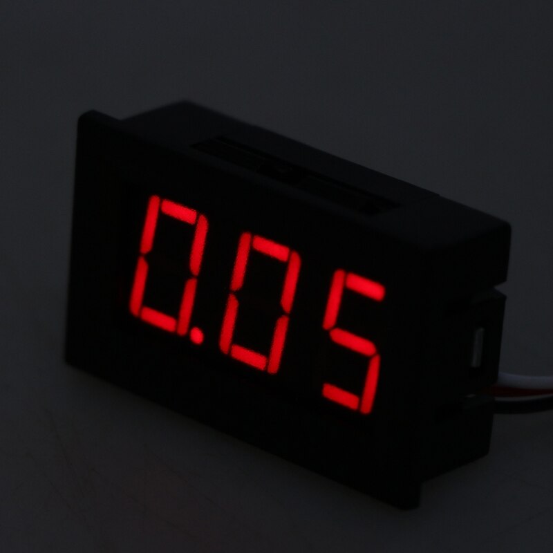 Mini Voltmeter Tester Digital Voltage Test Battery DC 0-40V Red/Blue/Green Auto Car