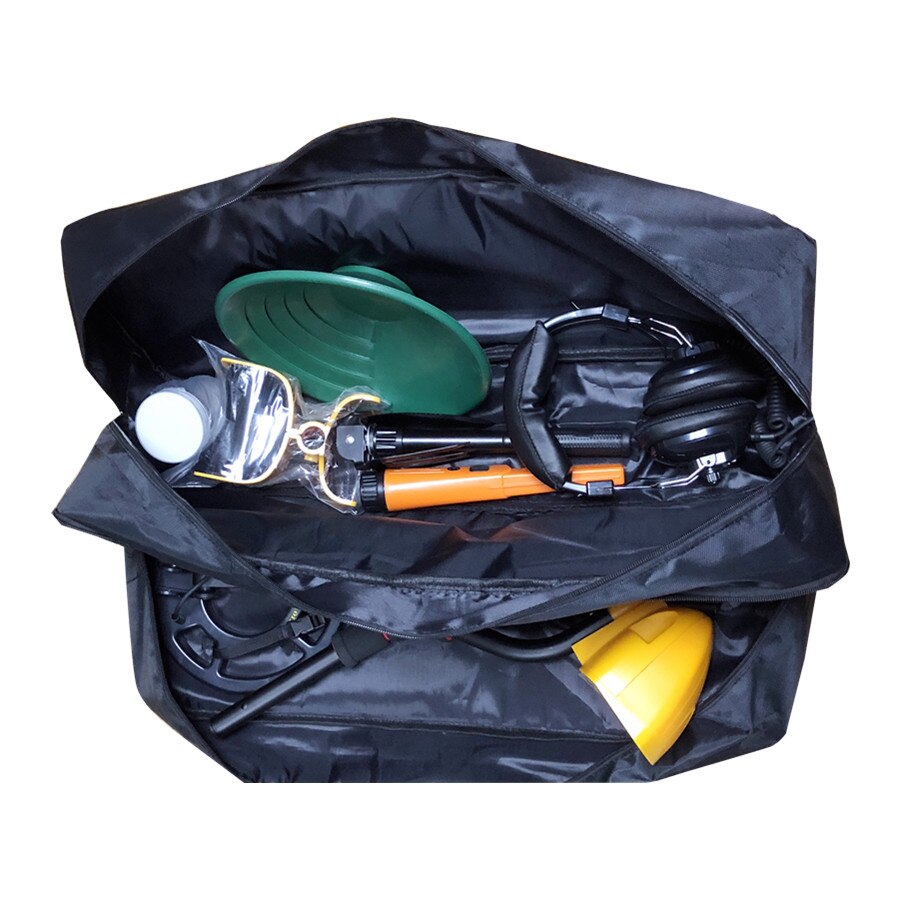 Sac de transport pour détecteur de métaux, sac de rangement Portable en toile étanche, sac à dos organisateur d'outils à Double couche pour la détection de métaux