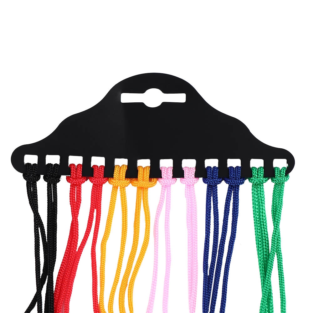12 stk anti-tabte nylon briller kæde brille stel holder solbriller briller snor hals snor briller tilbehør tilfældig farve
