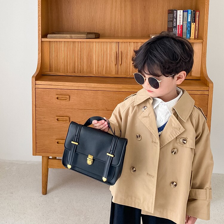 Spring Boy Girls Clothes Spring Double Breasted Children Trench Jackets Children Wind Coats Kids Loose Outwears for 2-7Y