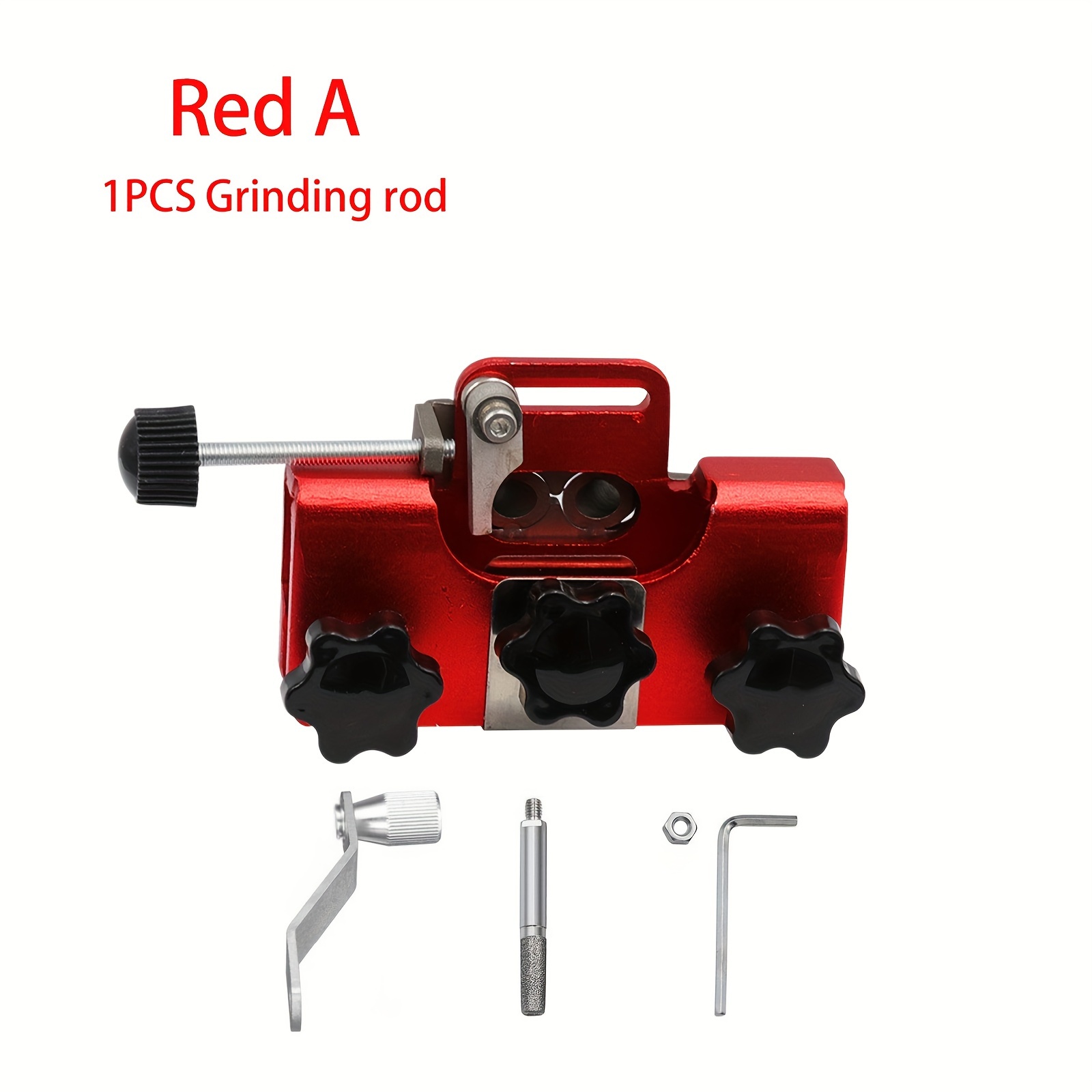 Afilador de cadena de motosierra, herramienta portátil para afilar cadena de motosierra, piedras de molienda para carpintería, herramienta amoladora de motosierra eléctrica