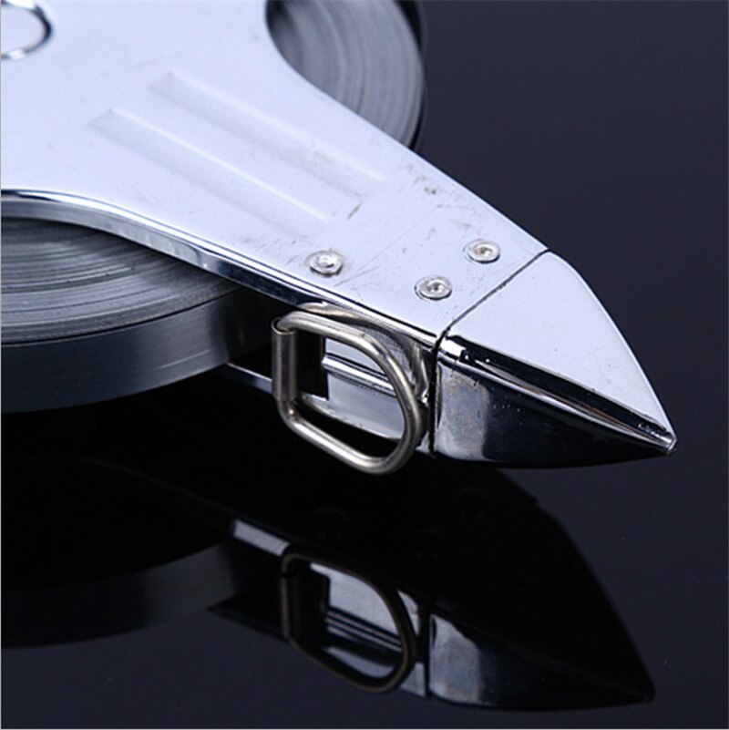 1pc Tape Measure 100m Stainless Steel Tape Stadiometer Metre Metric Measuring Rulers Construction Tools