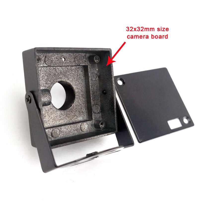 CCTV Metal Mini Box Camera Housing / Case For 32x32mm size camera board mini cctv camera metal housing