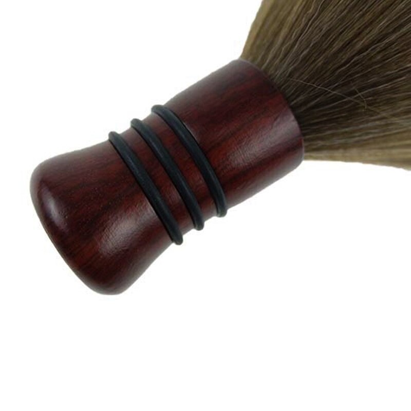 Haar Vegen Borstel, Kappers Nek Borstel, Kapsalon Gereedschap, Afstoffen Hout Zachte Borstel, Borstel