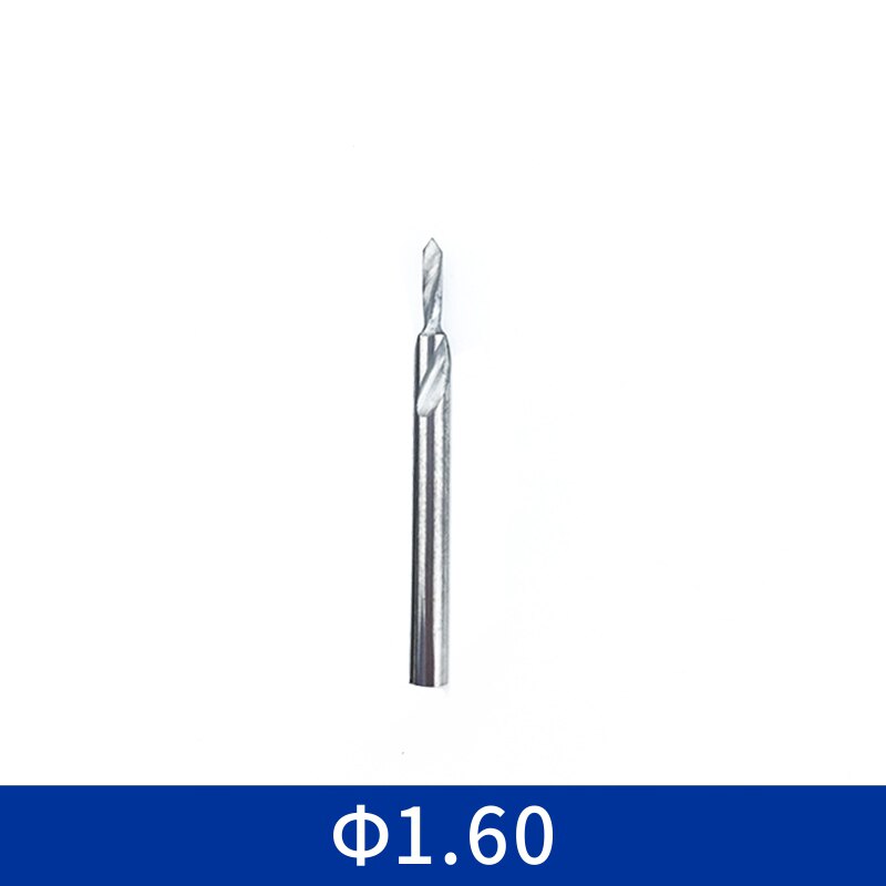 1pcs Dental Lab Tungsten Steel Carbide drill bur Use In Lab Pindex Pin Planter Aiguille: 1pcs- 1.60mm