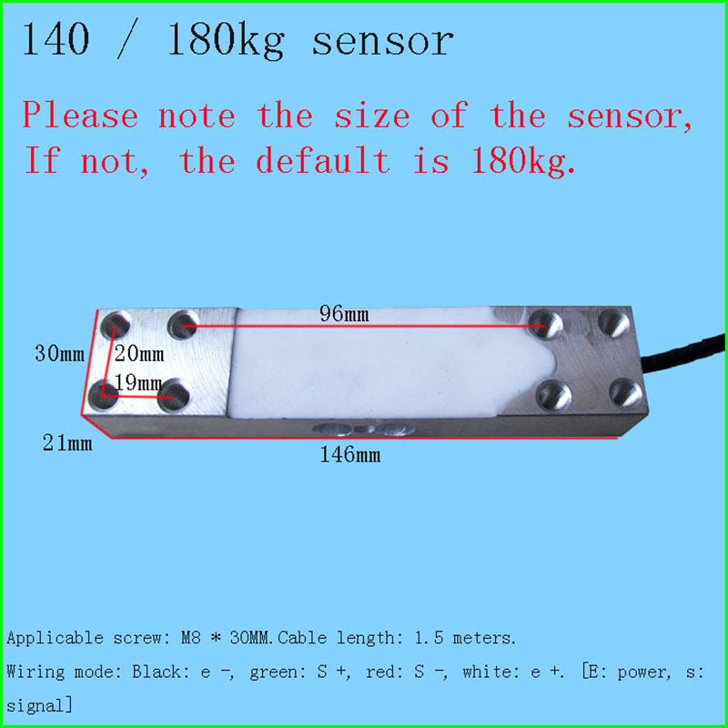 Wägesensor Wägezelle Drucksensor Freischwinger elektronische Waage 100 kg 140 kg 180 kg 150 kg 200 kg 350 kg