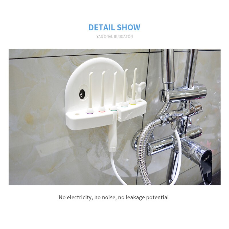YAS Faucet Water Dental Flosser Oral Irrigator Jet Interdental Brush Tooth SPA Cleaner Teeth Whitening Toothbrush Cleaning DSA