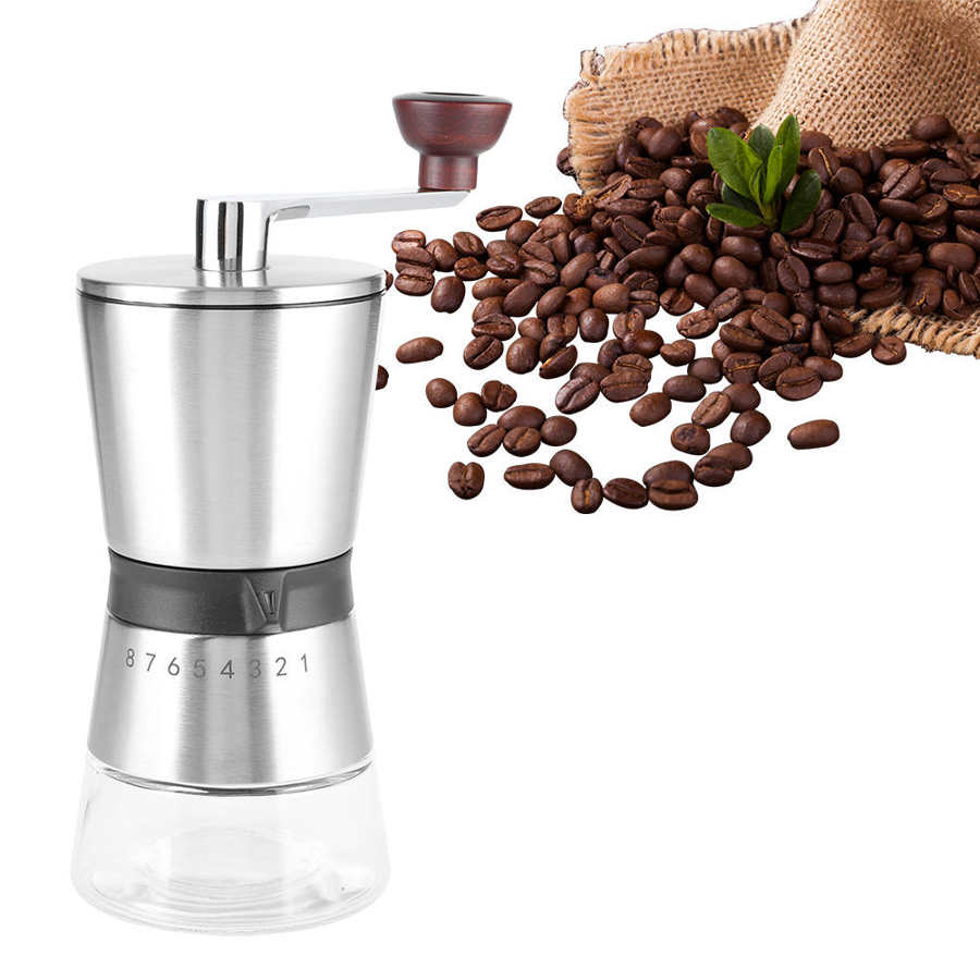 Huishoudelijke Roestvrij Staal Handmatige Koffiemolen Pepper Slijpmachine Keukengerei Koffie Slijpen Accessoire