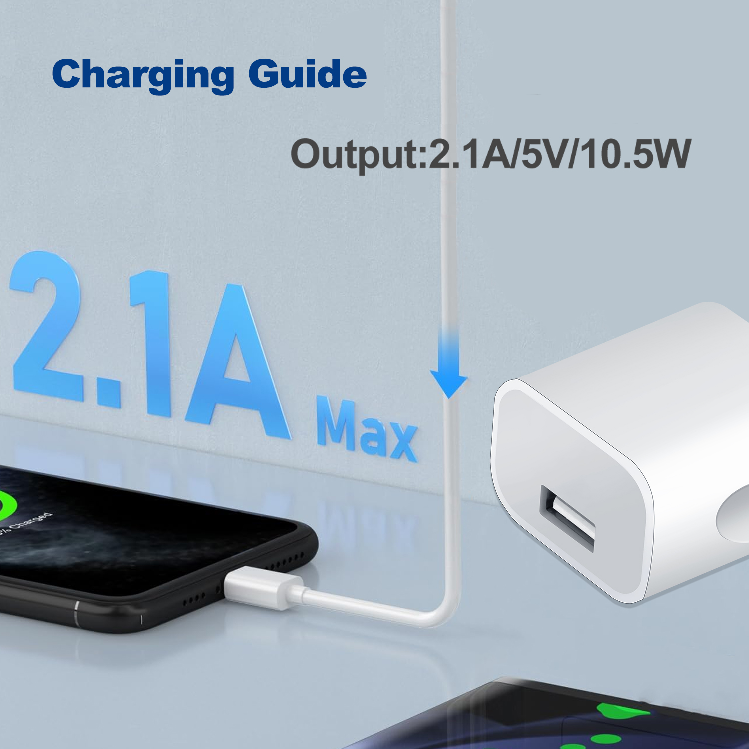 1/5 stk. universel rejselader med én port, 5v 2a usb-stik, ac-vægoplader til hjemmet, strømadapter til au-stik, telefonopladerhoved, australsk standard