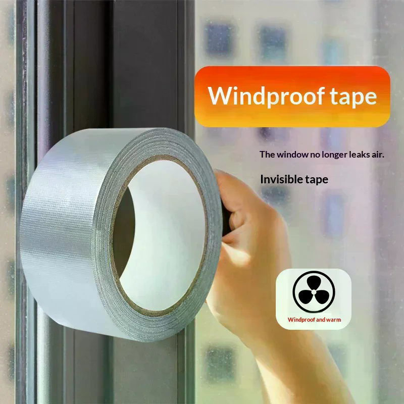 Window Sealing Tape Waterproof Leak Proof High Viscosity Leaves No Residue Thickened Tape With Super Strong Adhesion