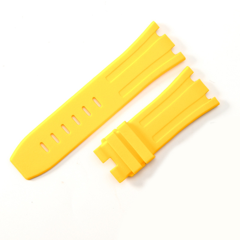 28 mm 30 mm wasserdichtes Silikon-Uhrenarmband für AP königlich Eiche Off-Shore 15710 1570 Gummi-Armbinde