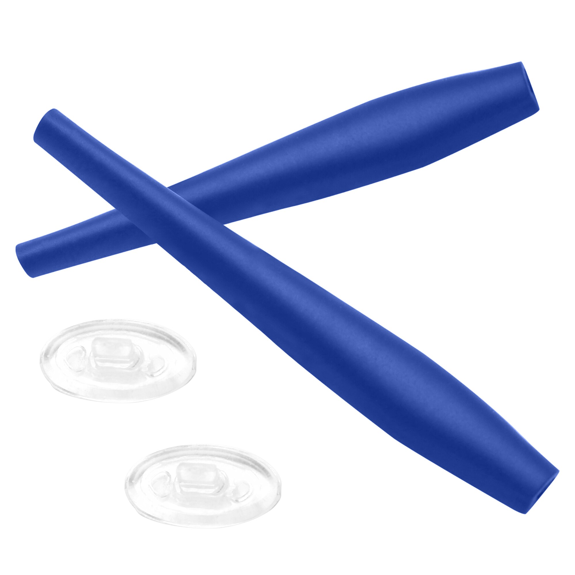 Bwake Replacement Rubber Kit Ear Socks &amp; Nose Pads for-Oakley Crosshair 2.0 OO4044 Sunglasses - Multiple Options: Deep Blue
