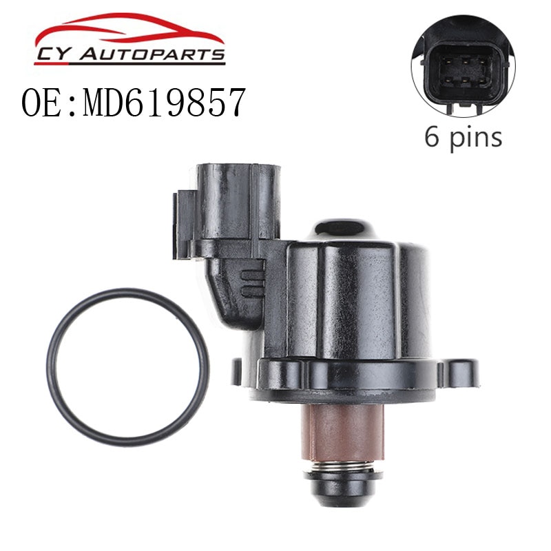 YAOPEI-Válvula de Control de aire en ralentí, accesorio de para Mitsubishi Lancer MD619857 1450A116