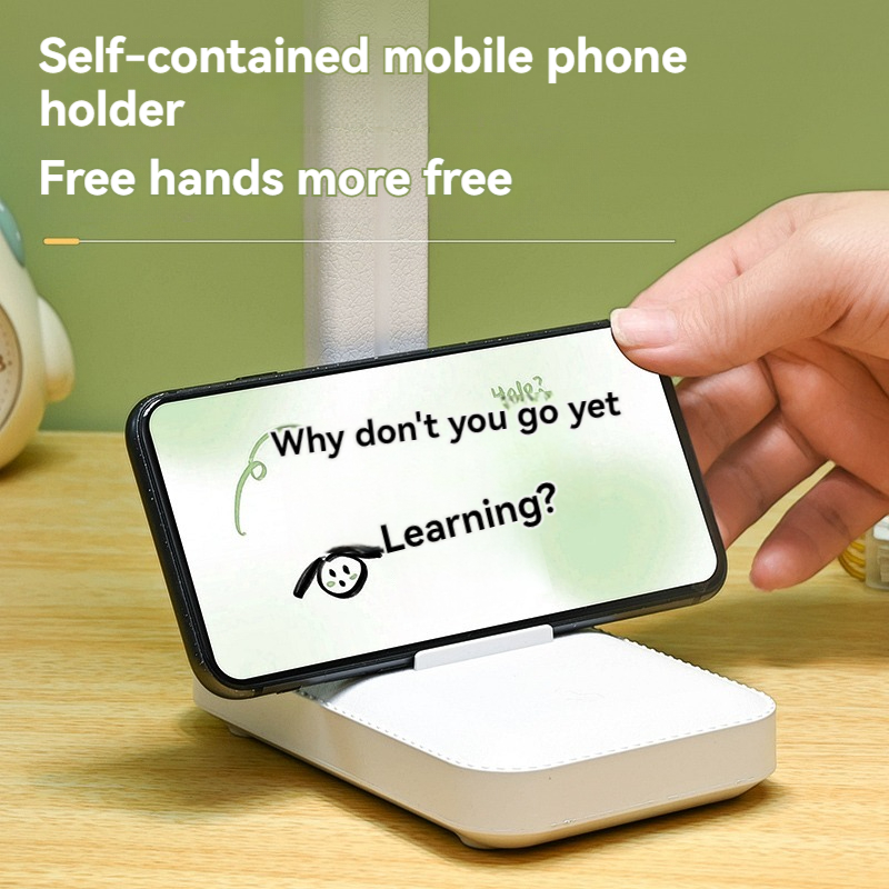 Led-bureaulamp met usb-dimfunctie, aanraakgevoelige, opvouwbare tafellamp met oogbescherming, usb-oplaadbaar, ideaal voor slaapkamer, studeerkamer, lees- en nachtlampje.