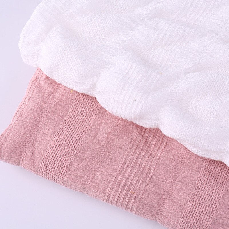 Halve Meter Zachte Rimpel Jacquard 100% Katoen Stof Voor Jurk Gallus Pyjama Meisje Kledingstuk Materiaal T1628