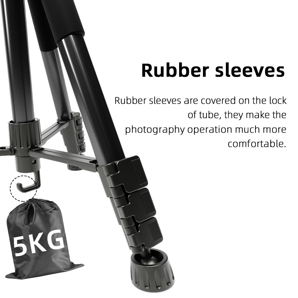 Mountdog lightweight Portable Travel Camera Tripod Monopod aluminum Ball Head compact for digital SLR DSLR camera