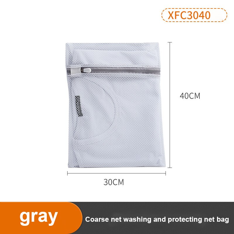 Sacchetto per biancheria di lavaggio multi-formato sacchetti per lavaggio a rete con cerniera borsa per lavatrice per uso domestico per biancheria intima per biancheria calzini per reggiseno vestiti sporchi: 08Coarse net